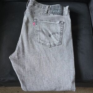 Levi's Men's Classic Gray Straight Jeans